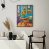 Sunlit Room with Sunflowers Floral poster prints