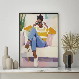 Relaxed Rhythm Lifestyle wall art prints