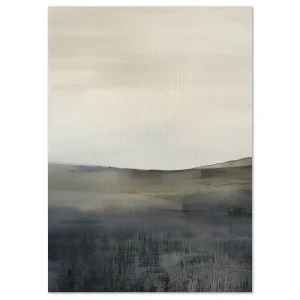 Horizon in Silence Minimalist large wall art