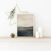 Horizon in Silence Minimalist wall art prints