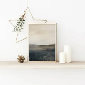 Horizon in Silence Minimalist wall art prints