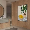 Lemons and Leaves Food canvas prints