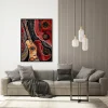 Rhythms of the Guitar Aboriginal poster prints