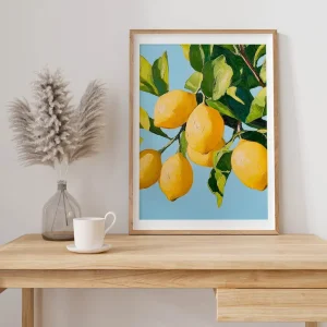Lemon Grove Radiance Botanical wall art prints