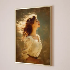 Embrace the Breeze Beauty wall art prints
