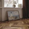 Beacon by the Shore Coastal canvas prints