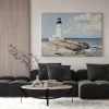 Beacon by the Shore Coastal poster prints