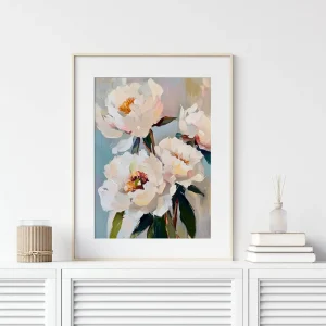 Blooming Grace Floral wall art prints