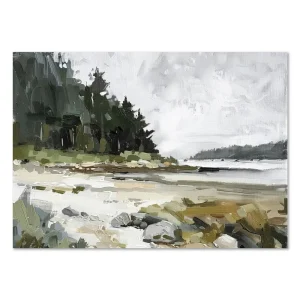 Coastal Serenity Coastal large wall art