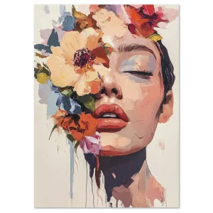Bloomed Reverie Beauty large wall art