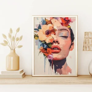 Bloomed Reverie Beauty wall art prints