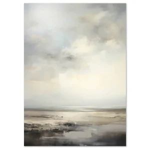 Hush of the Shore Coastal large wall art