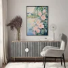Roses by the Lake Floral poster prints