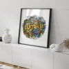 Playful Australia Dreams Cartoon canvas prints