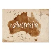 Verdant Australia Sketch Line large wall art