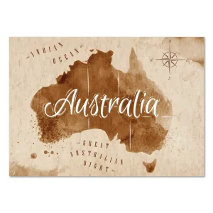 Verdant Australia Sketch Line large wall art