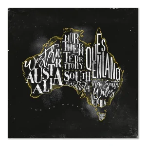 Wild Spirit of Australia Landmark large wall art