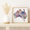Icons of Australia Landmark wall art prints