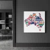 Icons of Australia Landmark poster prints