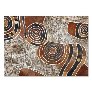 Songlines of Country Aboriginal large wall art