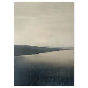 Stillness of the Inlet Abstract large wall art