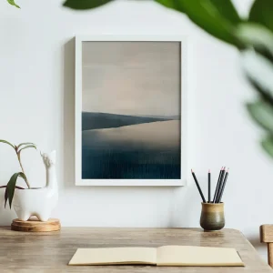 Stillness of the Inlet Abstract wall art prints