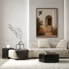 Desert Courtyard Entry Leaf poster prints