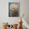 Peony in Quiet Light Floral poster prints