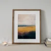 Fields of Morning Haze Abstract wall art prints