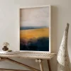 Fields of Morning Haze Abstract canvas prints