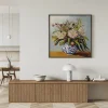 Blooms in a Blue Vase Floral poster prints