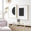 Balance of Shape Duo Line canvas prints