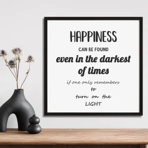 Light in Dark Times Motivational wall art prints