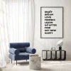 Words to Live By Motivational poster prints