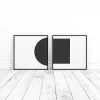 Modern Form Set Line wall art prints