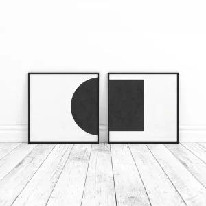 Modern Form Set Line wall art prints