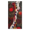Songlines of Fire Aboriginal large wall art