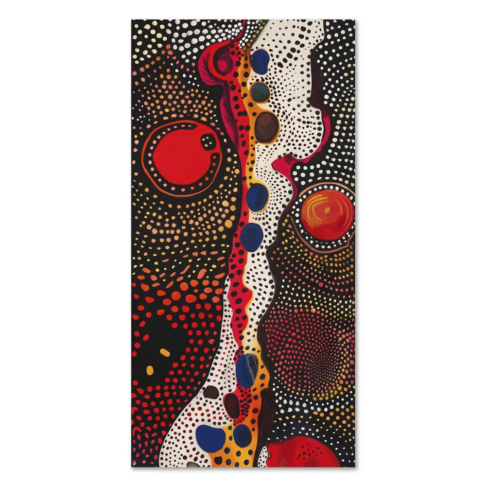 Songlines of Fire, Aboriginal Art Print