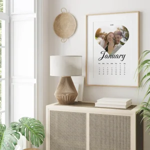 new beginnings calendar photo collage side view