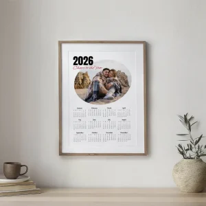 together calendar photo collage close up view