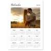 classic calendar photo collage design