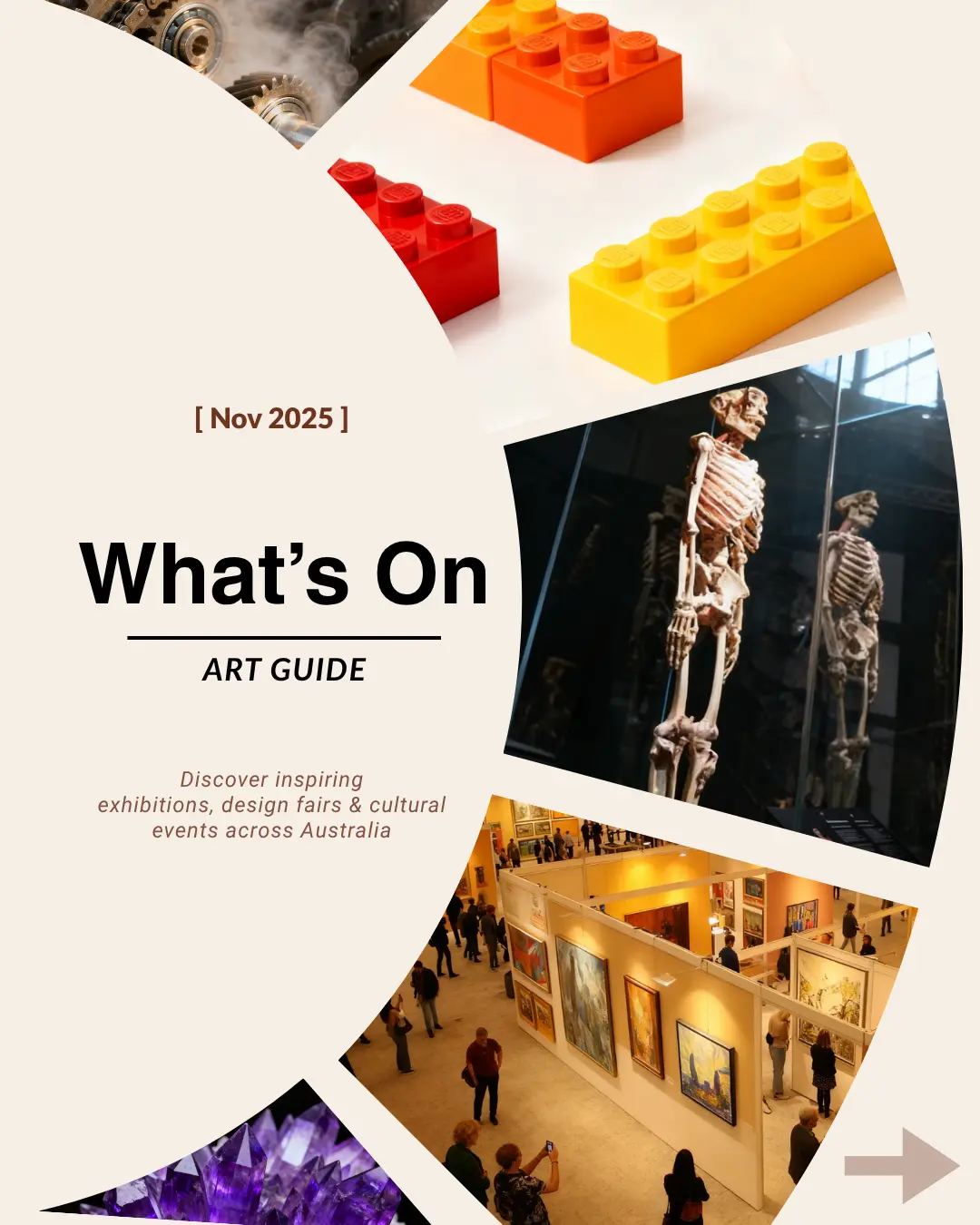 What’s On Australia November 2025 art guide featuring Melbourne, Sydney and Brisbane must-see exhibitions