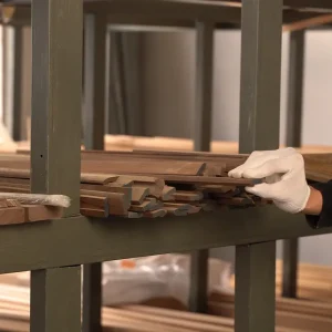 selecting hardwood timber pieces for wooden photo frames