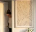 Desert Waves textured wall art australia in a sun-drenched hallway