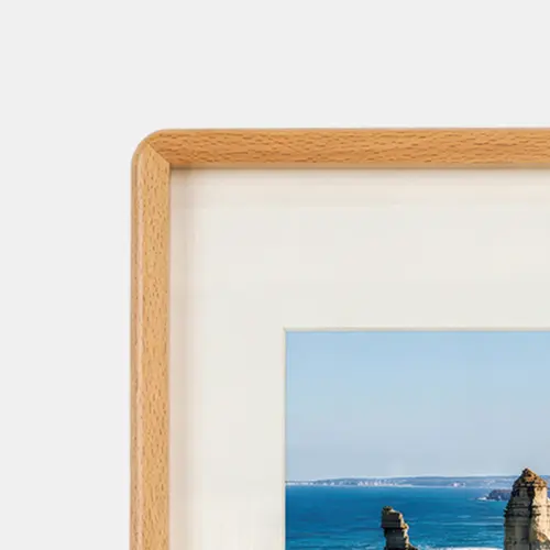 Natural Beech solid timber collage photo frame with a minimalist Scandi-inspired look.
