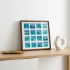 p1 instax square grid collage photo frame 16 photos