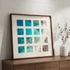 p3 instax square grid collage photo frame 16 photos