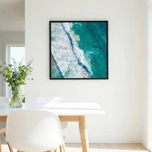 p2 black magnetic photo frame pinboard