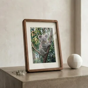 p2 walnut photo frame picture frame