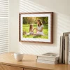 p1 walnut magnetic photo frame picture frame